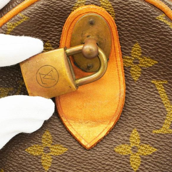 Louis Vuitton Boston Bag Monogram Keepall 45 M41428 Brown Men's Women's - Picture 10 of 16